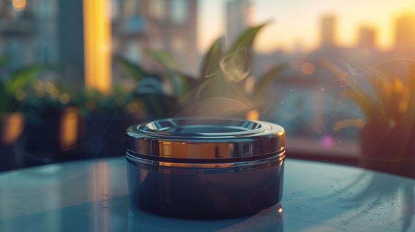 Cendrier original portable de poche hermétique : l'accessoire indispensable