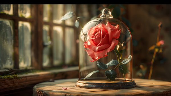 Découvrez la rose sous cloche pour sublimer votre intérieur