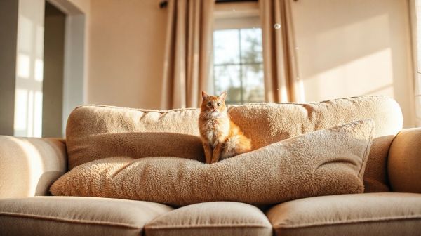 Top astuces pour rendre efficaces vos protections de canapé chat